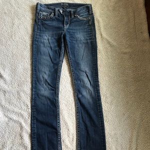 Silver jeans